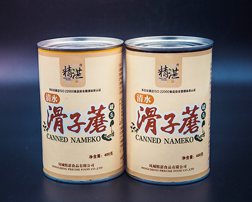 清水滑子蘑罐頭