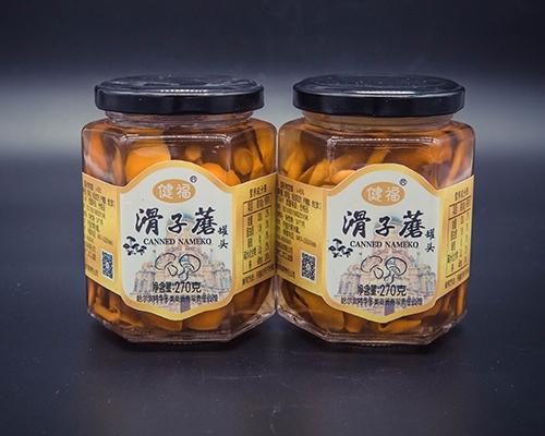 滑子蘑罐頭
